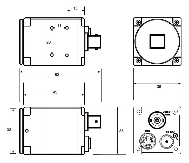 Unice SDI203 Camera